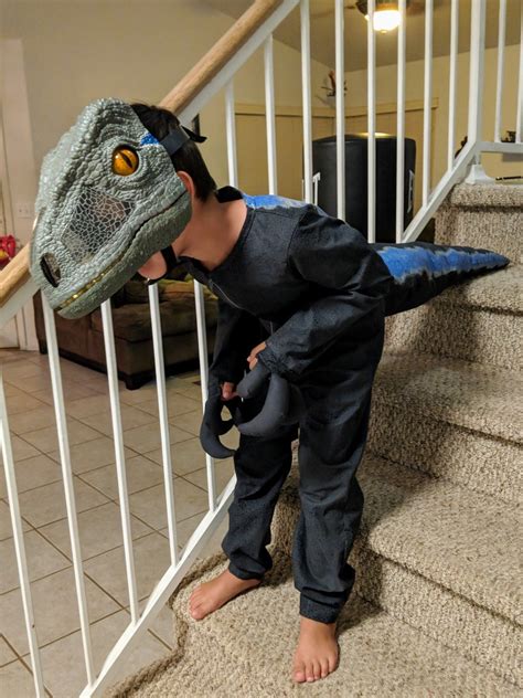 halloween raptor costume